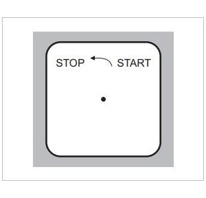 L&T 2P Start Stop Spring Return Switch 25A, 61388